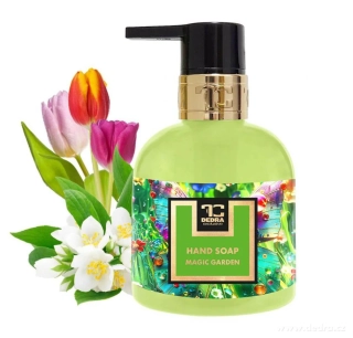 DEDRA Přírodní zvláčňující mýdlo s glycerinem a Aloe vera, MAGIC GARDEN , 320 ml