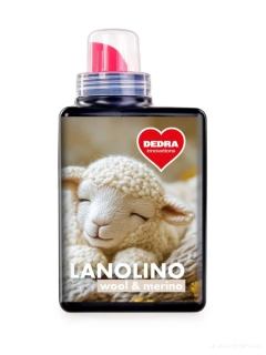 DEDRA LANOLINO prací gel na ovčí vlnu & jemné prádlo 500 ml - 20 praní