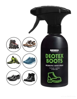 DEDRA DEOTEX® BOOTS Probiotický sprej na obuv proti zápachu 250 ml