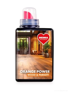 DEDRA ORANGE POWER WOOD & PARKET,  500 ml, 25 mytí