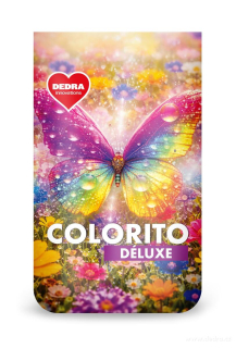 DEDRA COLORITO DELUXE  prací prášek na barevné prádlo 50 praní