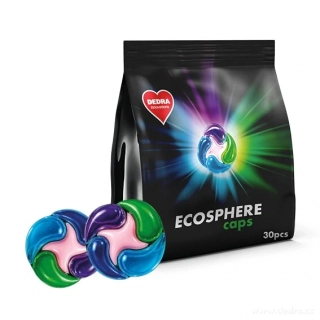 DEDRA ECOSPHERE caps | univerzální kapsle na praní koncentrované 30 praní